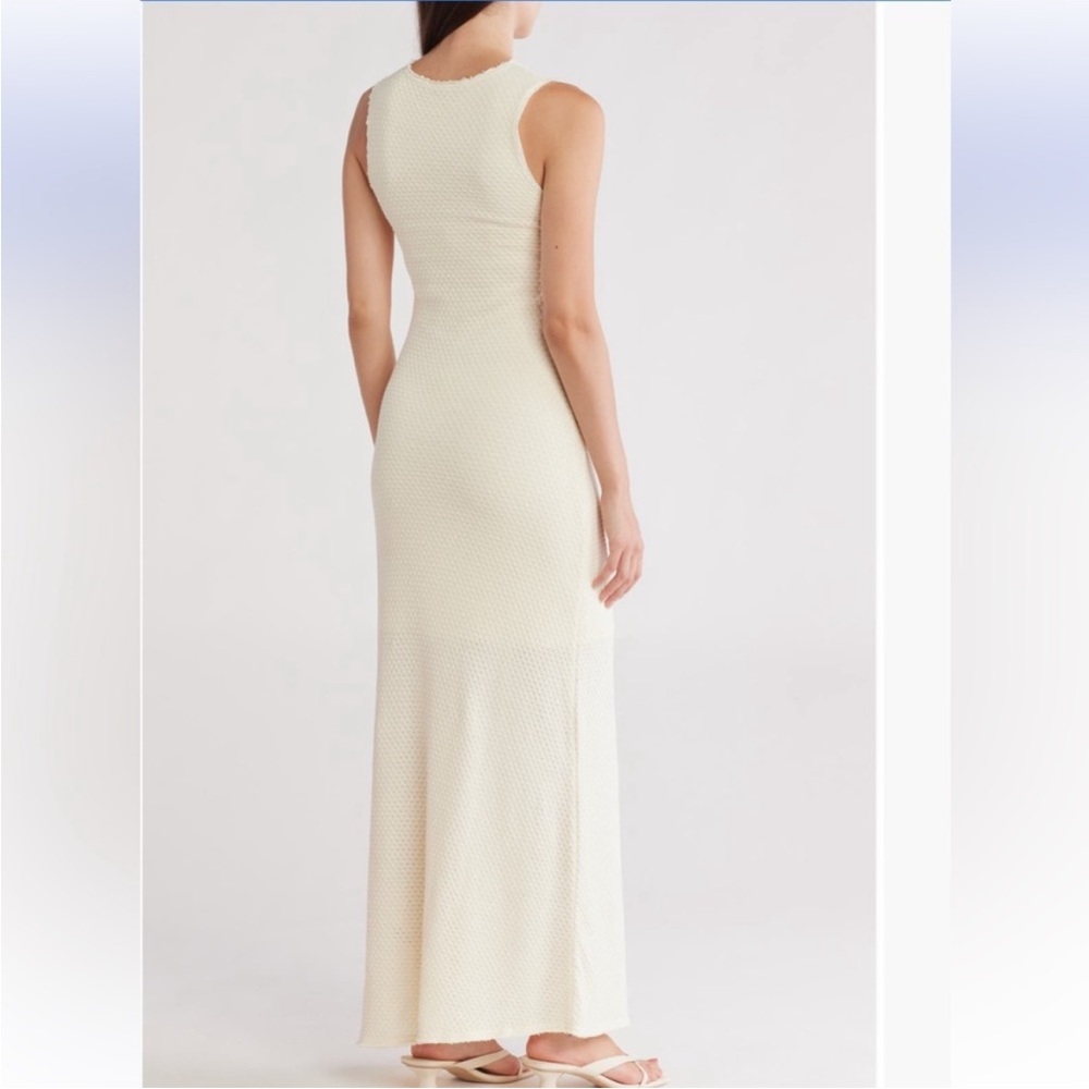 NWT Rag & Bone Carine Crochet Maxi Dress in Cream Size XS - Picture 2 of 7